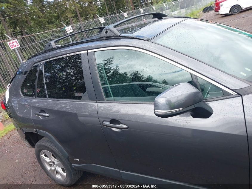 2021 TOYOTA RAV4 XLE HYBRID - 2T3RWRFV6MW111232