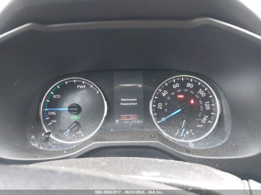 2021 TOYOTA RAV4 XLE HYBRID - 2T3RWRFV6MW111232