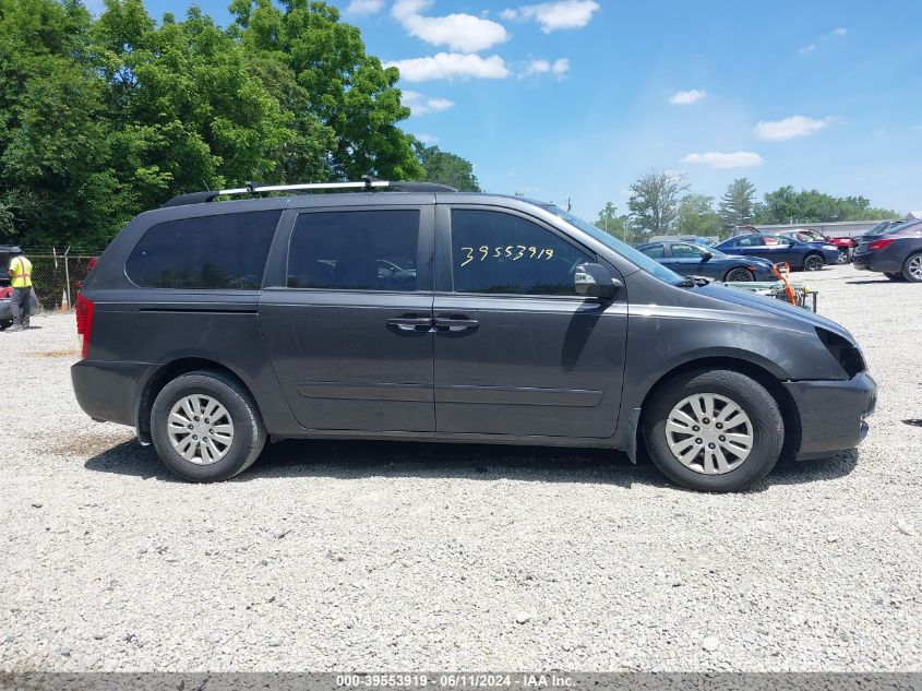 2014 Kia Sedona Lx VIN: KNDMG4C76E6587838 Lot: 39553919