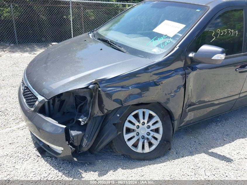 2014 Kia Sedona Lx VIN: KNDMG4C76E6587838 Lot: 39553919