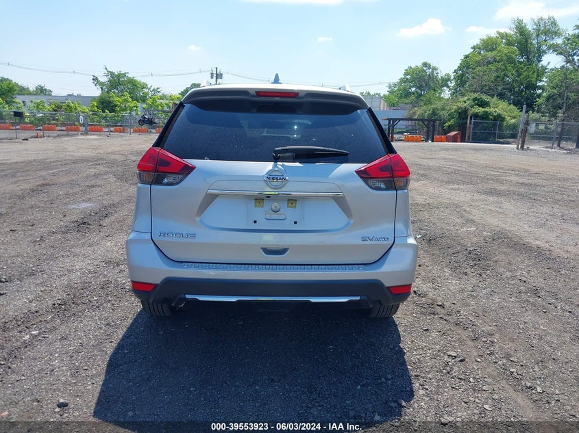 2017 Nissan Rogue Sv VIN: KNMAT2MV4HP516247 Lot: 39553923