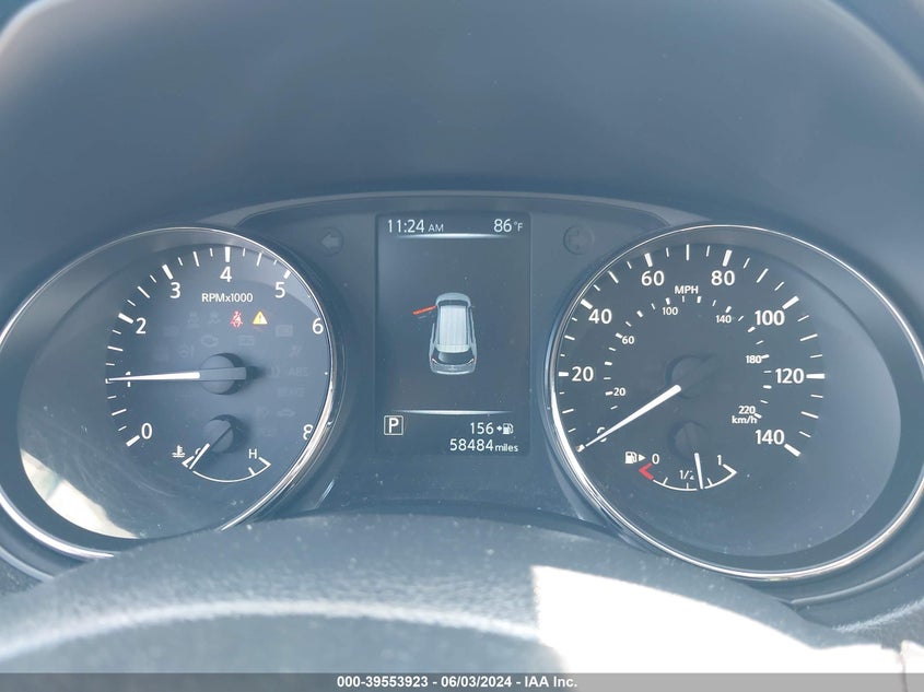 2017 Nissan Rogue Sv VIN: KNMAT2MV4HP516247 Lot: 39553923