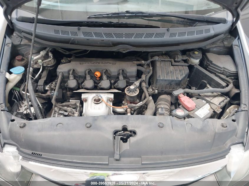 2009 Honda Civic Lx VIN: 2HGFA16509H535002 Lot: 39553928