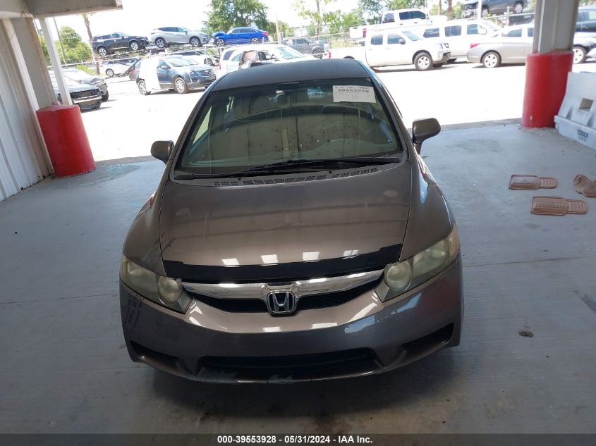 2009 Honda Civic Lx VIN: 2HGFA16509H535002 Lot: 39553928