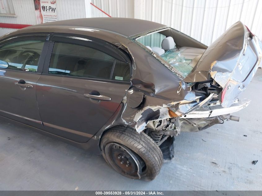 2009 Honda Civic Lx VIN: 2HGFA16509H535002 Lot: 39553928