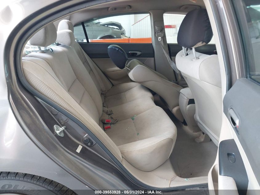 2009 Honda Civic Lx VIN: 2HGFA16509H535002 Lot: 39553928