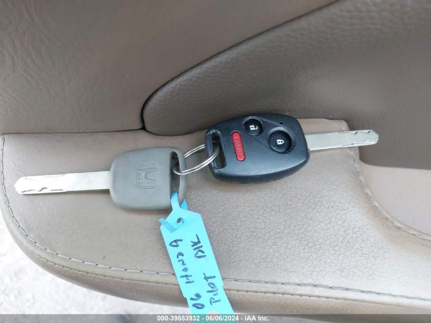 2006 Honda Pilot Ex-L VIN: 2HKYF18766H563476 Lot: 39553932