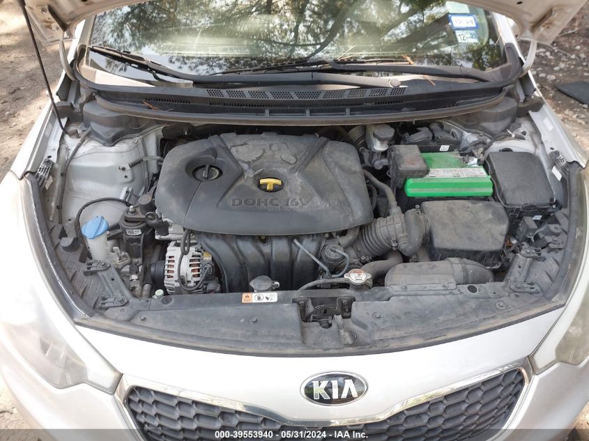 2015 Kia Forte Lx VIN: KNAFX4A6XF5404805 Lot: 39553940