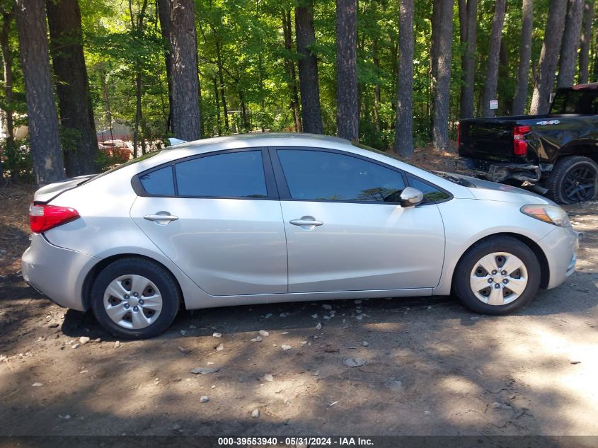 2015 Kia Forte Lx VIN: KNAFX4A6XF5404805 Lot: 39553940