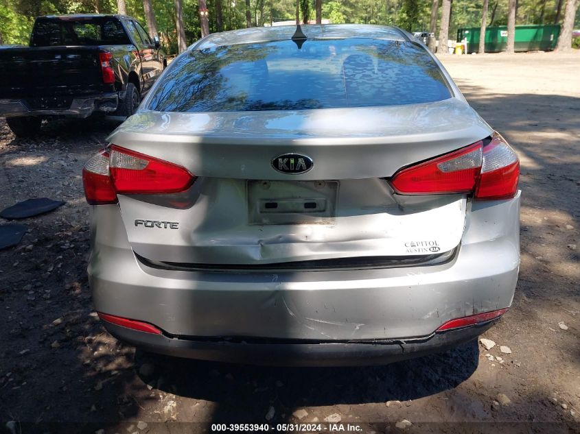 2015 Kia Forte Lx VIN: KNAFX4A6XF5404805 Lot: 39553940