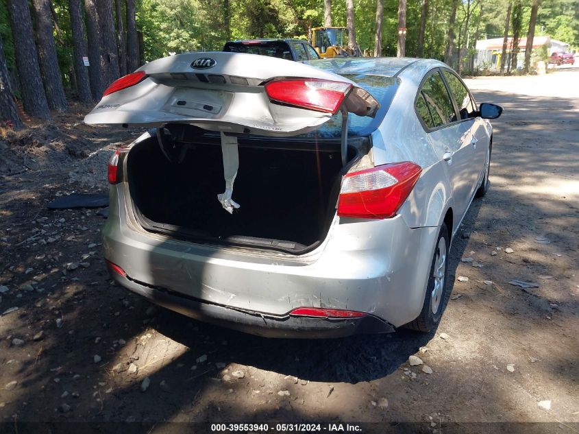 2015 Kia Forte Lx VIN: KNAFX4A6XF5404805 Lot: 39553940