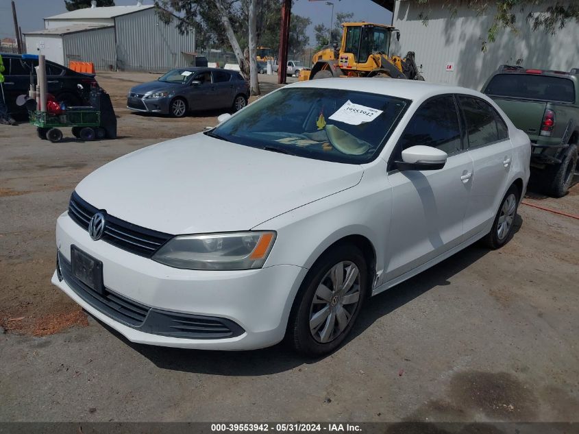 2013 Volkswagen Jetta 2.5L Se VIN: 3VWDP7AJ2DM455509 Lot: 39553942