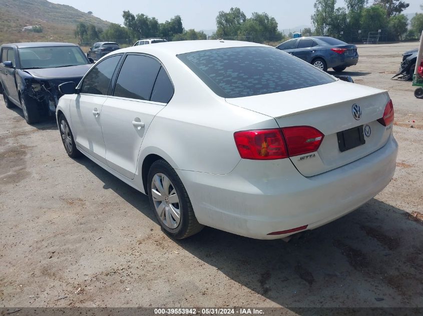 2013 Volkswagen Jetta 2.5L Se VIN: 3VWDP7AJ2DM455509 Lot: 39553942