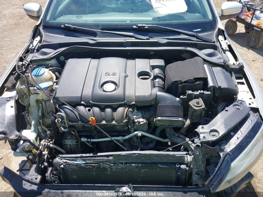 2011 Volkswagen Jetta 2.5L Se VIN: 3VWDZ7AJ8BM348715 Lot: 39553976