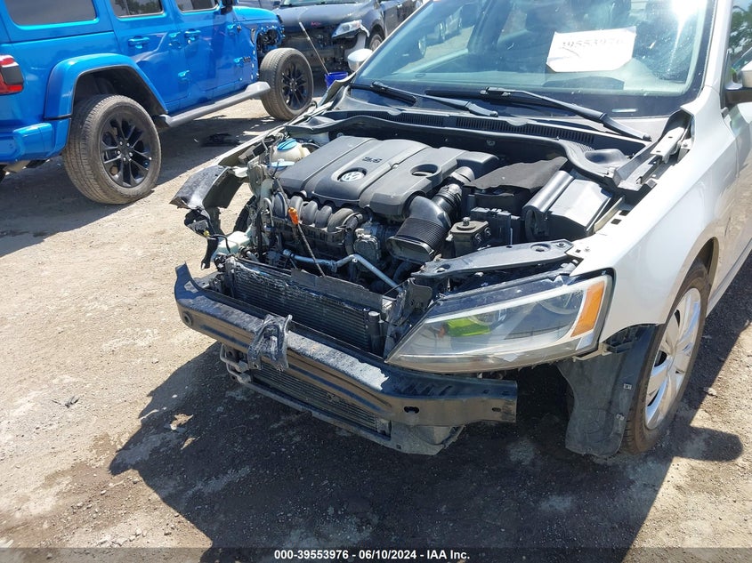 2011 Volkswagen Jetta 2.5L Se VIN: 3VWDZ7AJ8BM348715 Lot: 39553976