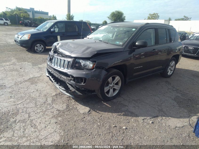 2016 Jeep Compass Sport VIN: 1C4NJDBB7GD733321 Lot: 39553990