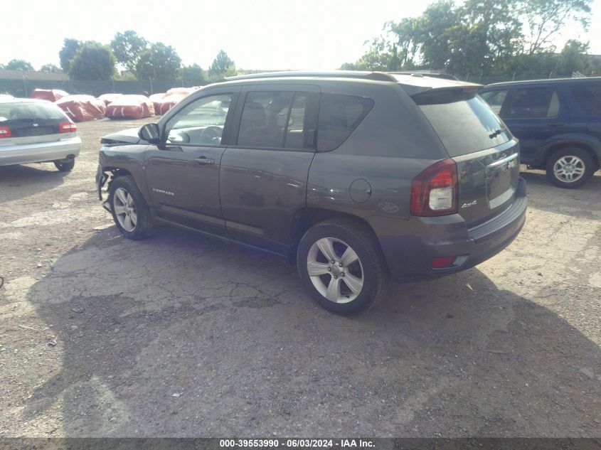 2016 Jeep Compass Sport VIN: 1C4NJDBB7GD733321 Lot: 39553990