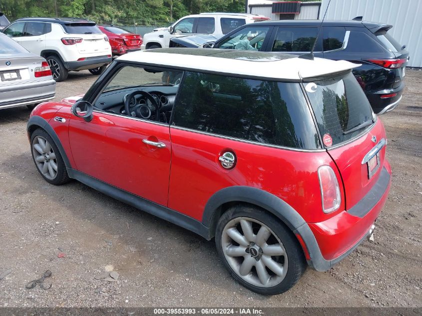 2006 Mini Cooper S S VIN: WMWRE33596TL16308 Lot: 39553993