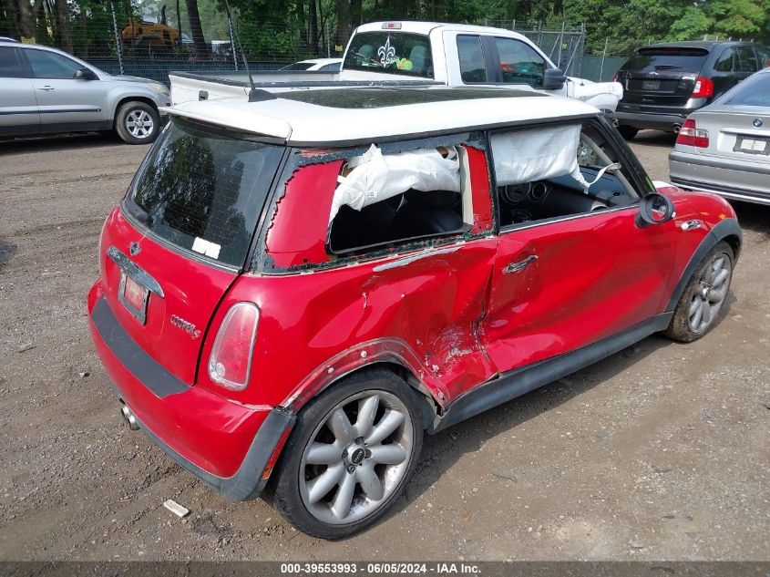 2006 Mini Cooper S S VIN: WMWRE33596TL16308 Lot: 39553993