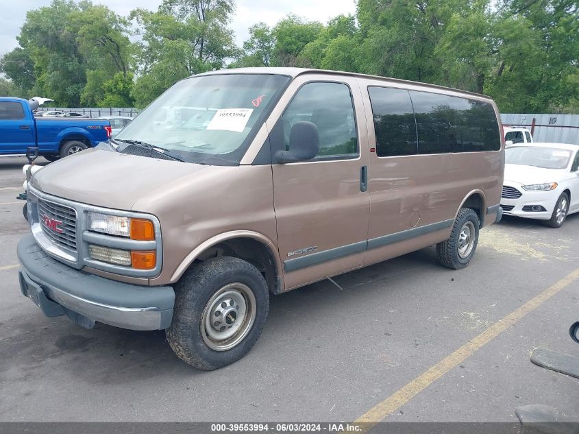 1998 GMC Savana G2500 VIN: 1GJGG25R4W1029834 Lot: 39553994