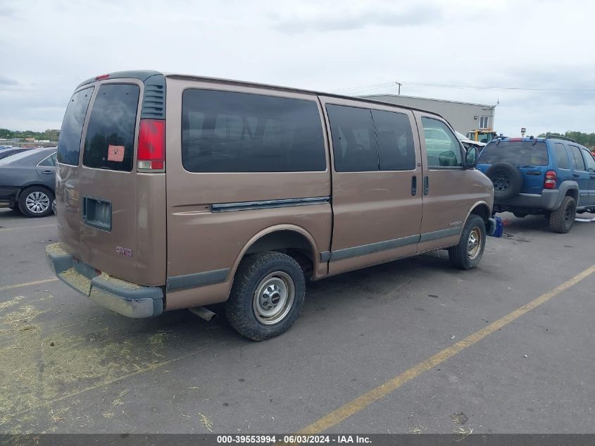 1998 GMC Savana G2500 VIN: 1GJGG25R4W1029834 Lot: 39553994