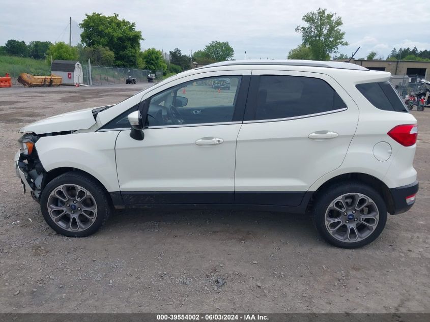 2021 Ford Ecosport Titanium VIN: MAJ6S3KL3MC427972 Lot: 39554002