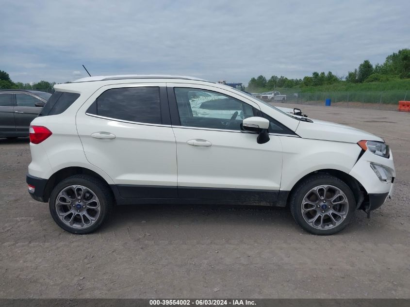 2021 Ford Ecosport Titanium VIN: MAJ6S3KL3MC427972 Lot: 39554002