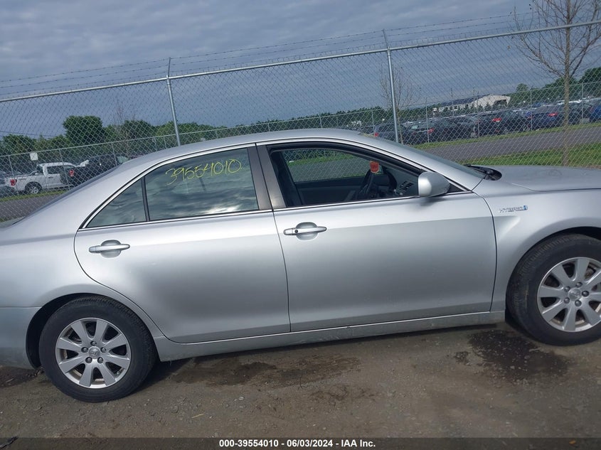 2007 Toyota Camry Hybrid Hybrid VIN: JTNBB46K773010368 Lot: 39554010