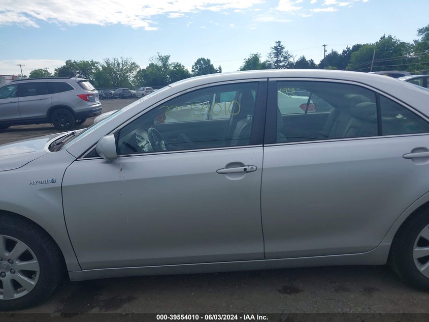 2007 Toyota Camry Hybrid Hybrid VIN: JTNBB46K773010368 Lot: 39554010