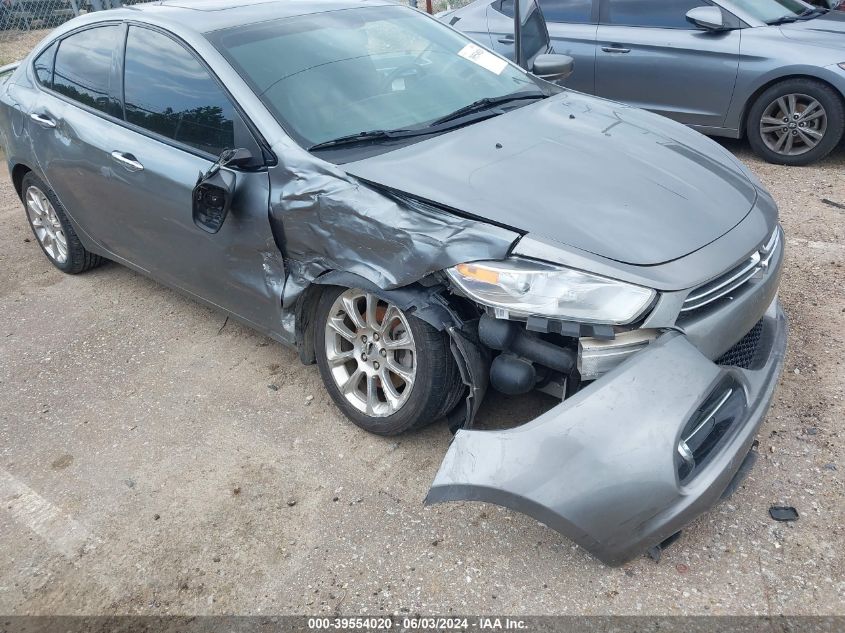 2013 Dodge Dart Limited VIN: 1C3CDFCA9DD728198 Lot: 39554020