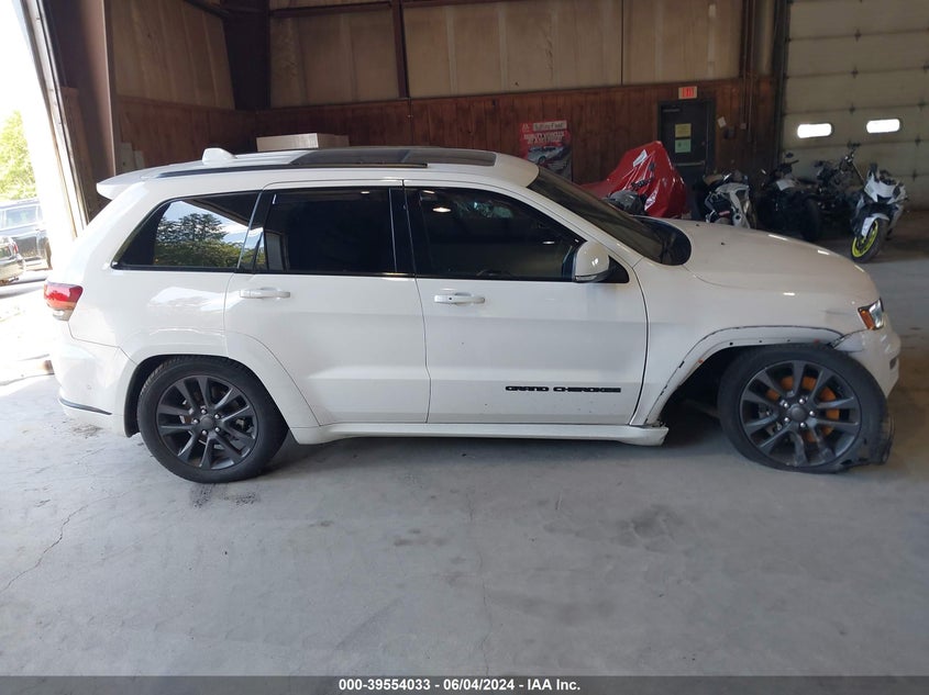 2018 Jeep Grand Cherokee High Altitude 4X4 VIN: 1C4RJFCTXJC295914 Lot: 39554033