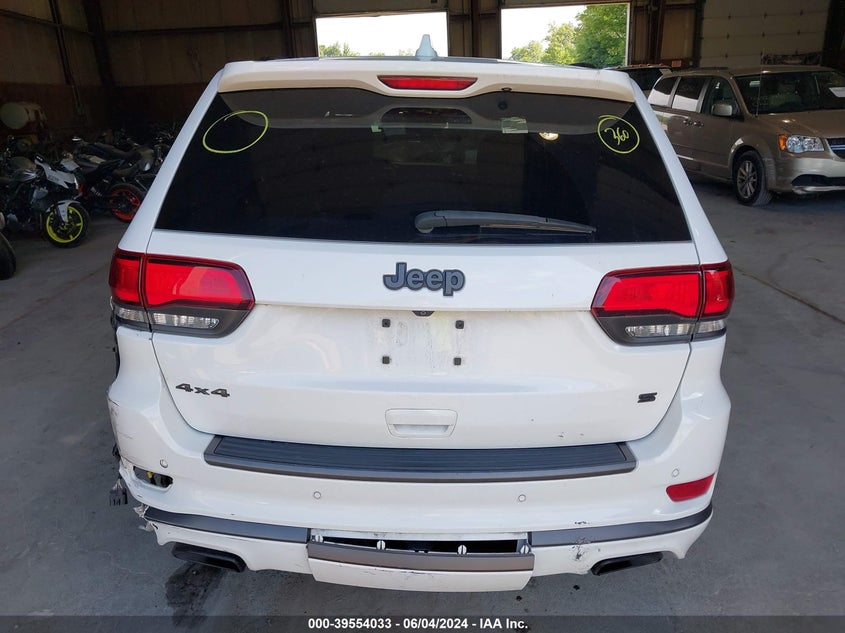 2018 Jeep Grand Cherokee High Altitude 4X4 VIN: 1C4RJFCTXJC295914 Lot: 39554033