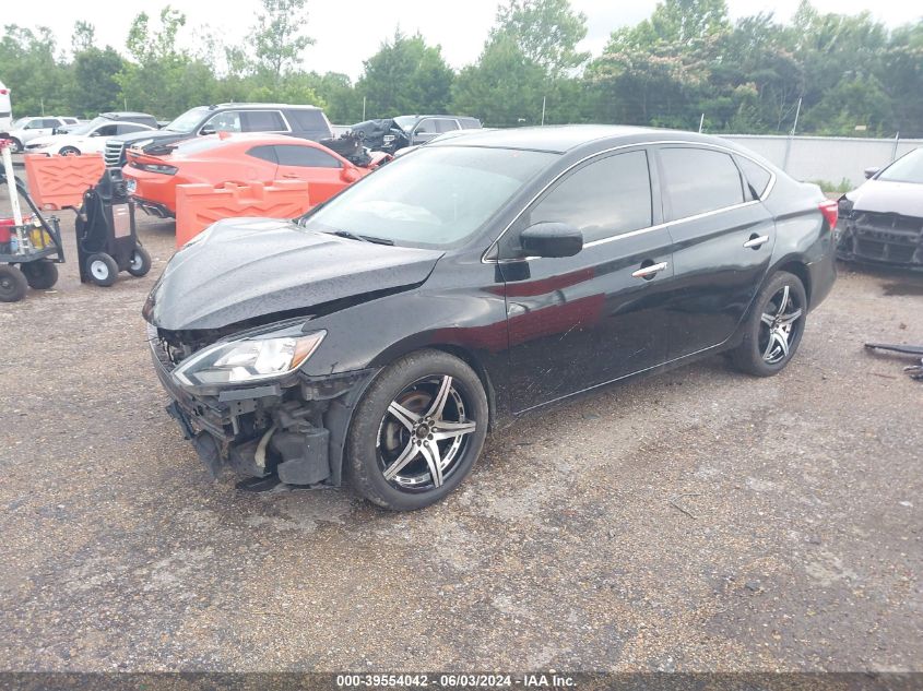 2016 Nissan Sentra Fe+ S/S/Sl/Sr/Sv VIN: 3N1AB7AP4GY244112 Lot: 39554042