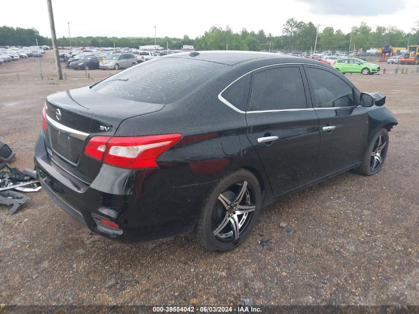 2016 Nissan Sentra Fe+ S/S/Sl/Sr/Sv VIN: 3N1AB7AP4GY244112 Lot: 39554042