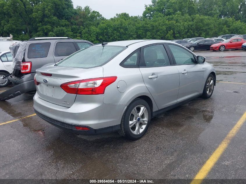 2014 Ford Focus Se VIN: 1FADP3F29EL280052 Lot: 39554054