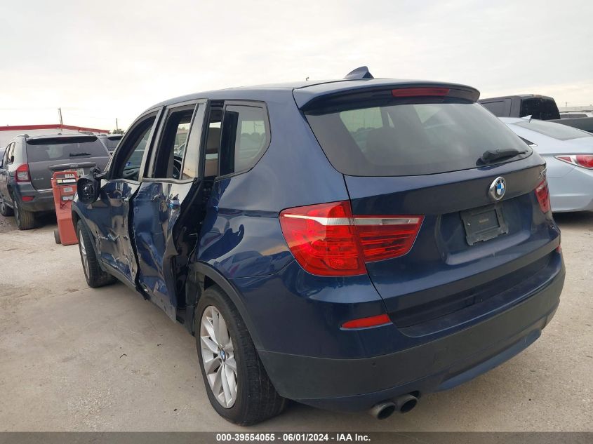 2013 BMW X3 xDrive28I VIN: 5UXWX9C53DL874086 Lot: 39554055