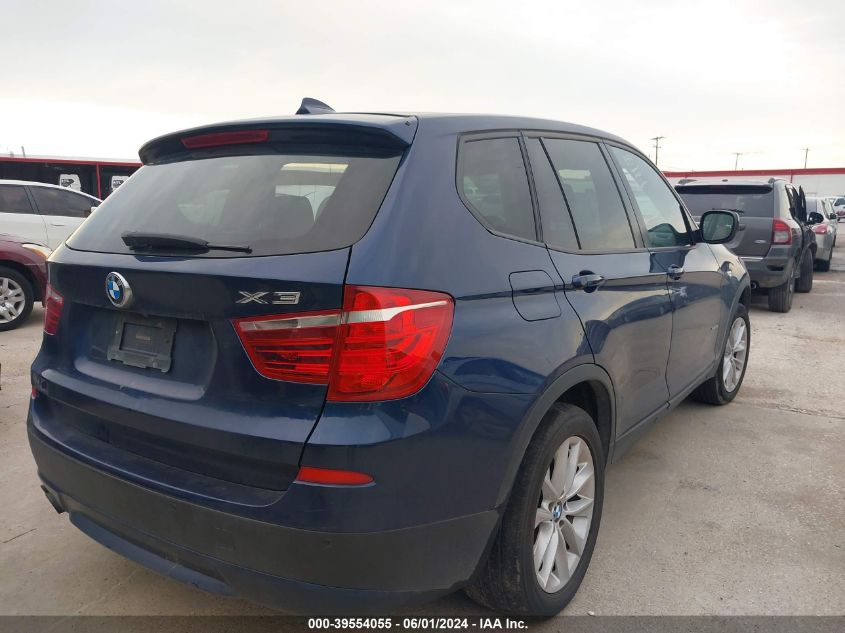 2013 BMW X3 xDrive28I VIN: 5UXWX9C53DL874086 Lot: 39554055