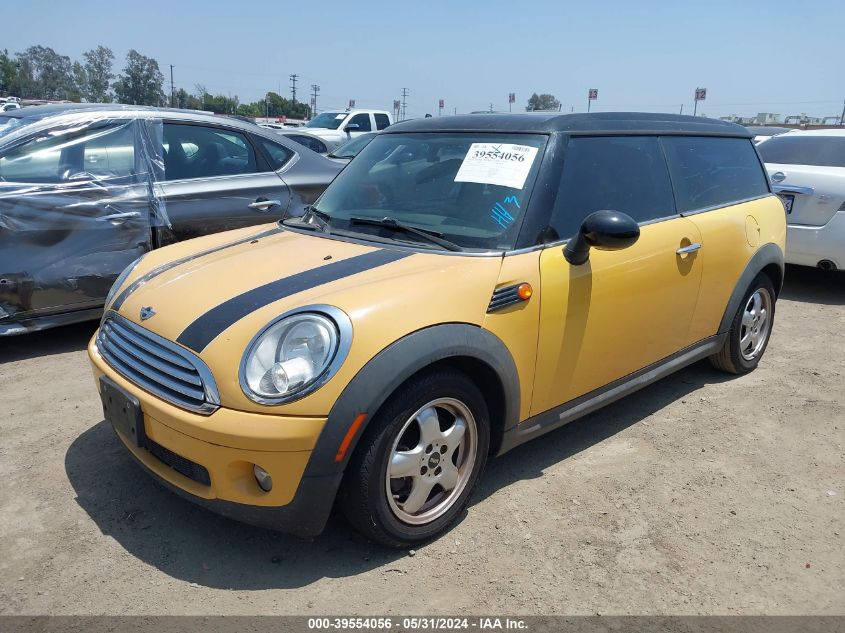 2009 Mini Cooper Clubman VIN: WMWML33559TX33249 Lot: 39554056