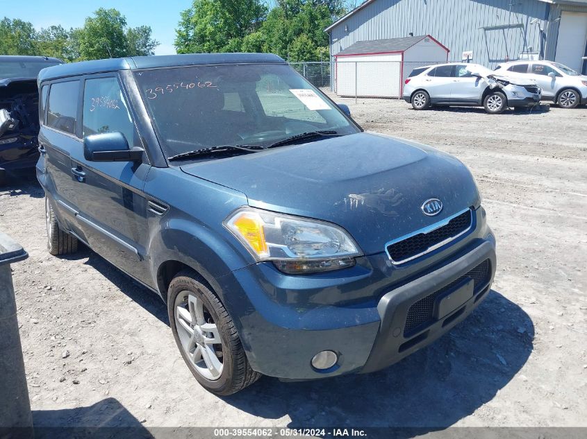 2011 Kia Soul + VIN: KNDJT2A22B7214716 Lot: 39554062