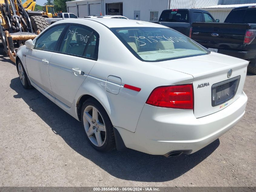 2005 Acura Tl VIN: 19UUA66285A055874 Lot: 39554065