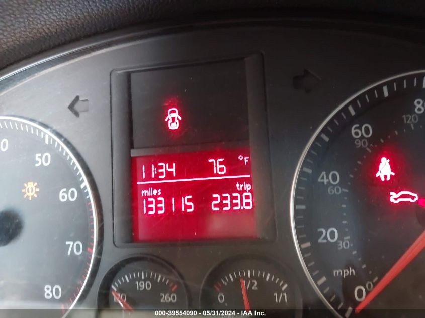 2008 Volkswagen Jetta Se VIN: 3VWRM71KX8M161112 Lot: 39554090