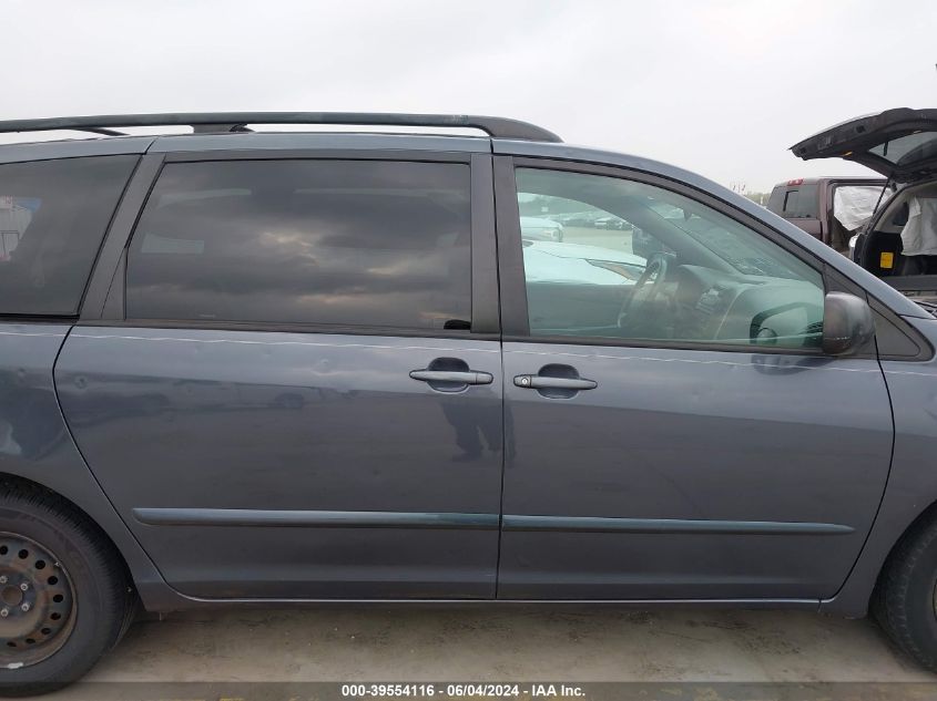 2008 Toyota Sienna Le VIN: 5TDZK23CX8S114311 Lot: 39554116