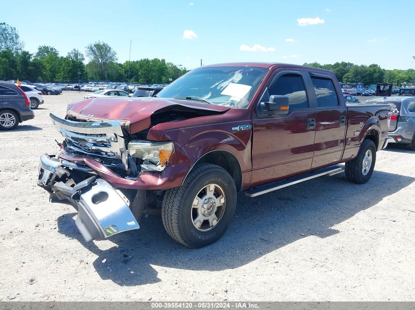 2010 Ford F-150 Xl/Xlt VIN: 1FTFW1E81AFC27077 Lot: 39554120