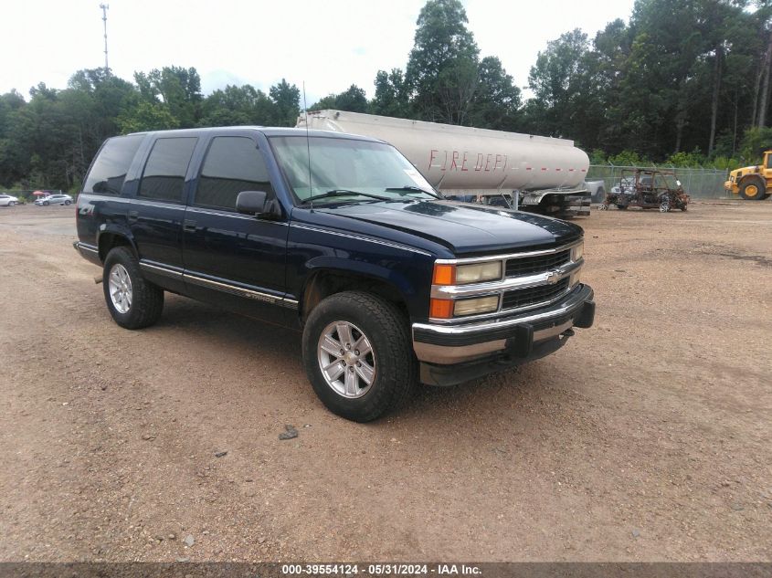 1999 Chevrolet Tahoe K1500 VIN: 1GNEK13R9XJ390477 Lot: 39554124