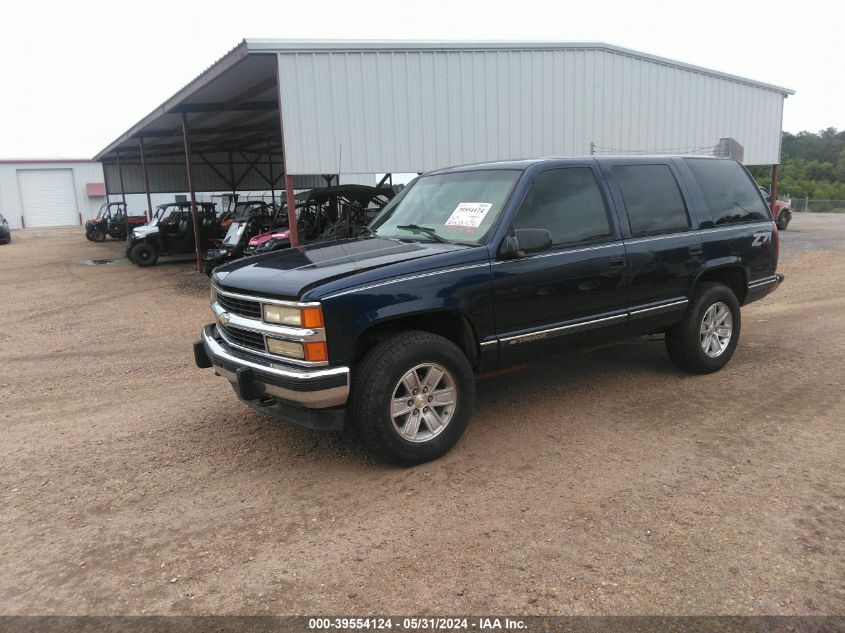 1999 Chevrolet Tahoe K1500 VIN: 1GNEK13R9XJ390477 Lot: 39554124