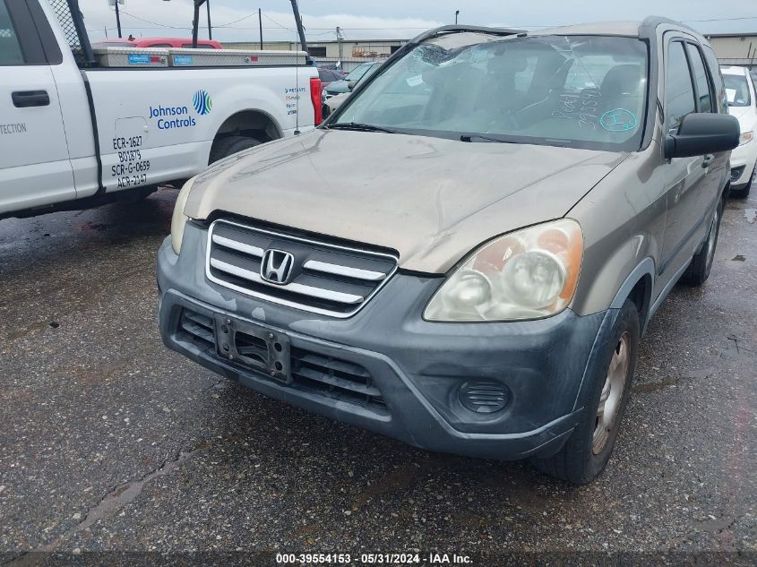 2005 Honda Cr-V Lx VIN: JHLRD68525C003473 Lot: 39554153