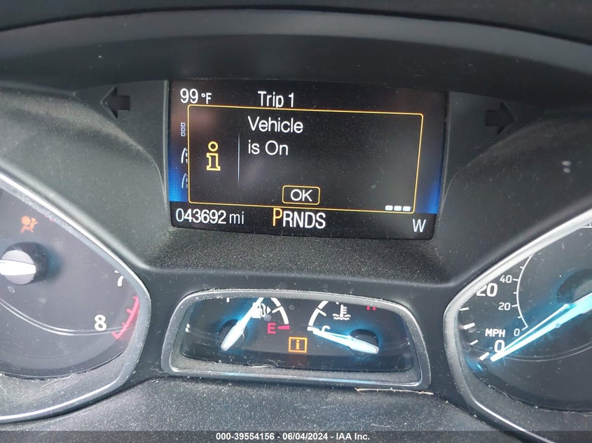 2018 Ford Escape S VIN: 1FMCU0F7XJUA41859 Lot: 39554156