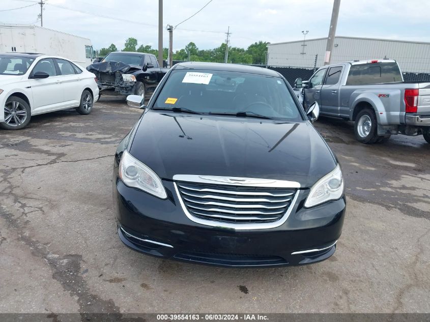 2012 Chrysler 200 Limited VIN: 1C3CCBCG6CN213281 Lot: 39554163