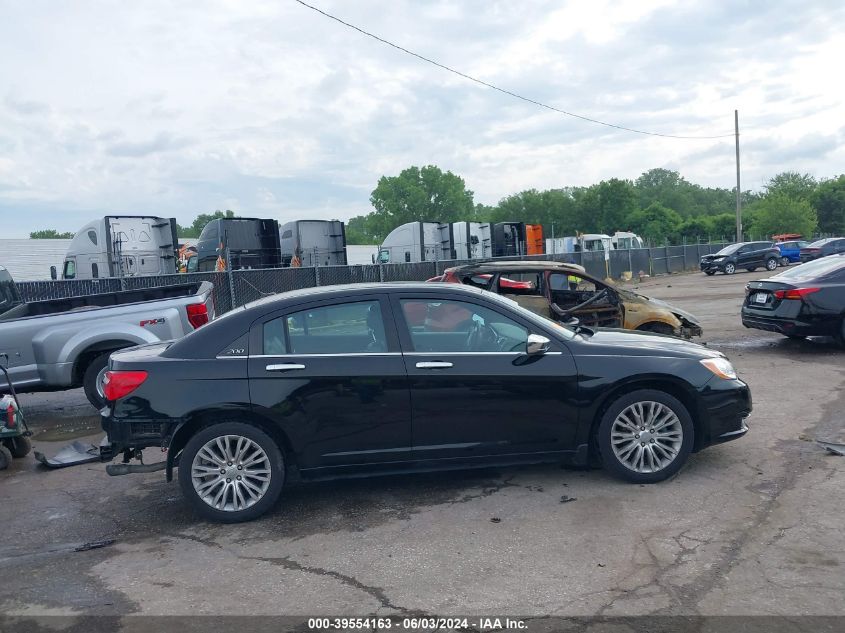 2012 Chrysler 200 Limited VIN: 1C3CCBCG6CN213281 Lot: 39554163