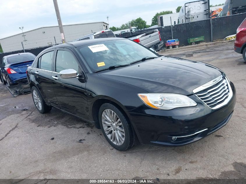 2012 Chrysler 200 Limited VIN: 1C3CCBCG6CN213281 Lot: 39554163